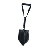 Maxbell Garden Shovel Weeding Tool Portable with Gear Hand Shovel for Farm Lawn Yard black