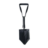 Maxbell Garden Shovel Weeding Tool Portable with Gear Hand Shovel for Farm Lawn Yard black