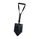 Maxbell Garden Shovel Weeding Tool Portable with Gear Hand Shovel for Farm Lawn Yard black