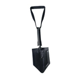 Maxbell Garden Shovel Weeding Tool Portable with Gear Hand Shovel for Farm Lawn Yard black