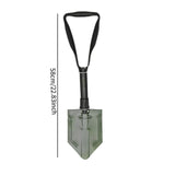 Maxbell Garden Shovel Weeding Tool Portable with Gear Hand Shovel for Farm Lawn Yard green