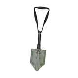Maxbell Garden Shovel Weeding Tool Portable with Gear Hand Shovel for Farm Lawn Yard green