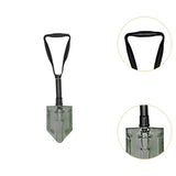 Maxbell Garden Shovel Weeding Tool Portable with Gear Hand Shovel for Farm Lawn Yard green