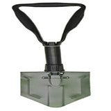 Maxbell Garden Shovel Weeding Tool Portable with Gear Hand Shovel for Farm Lawn Yard green