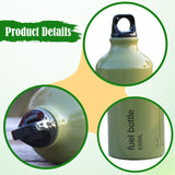Maxbell Fuel Bottle Leakproof 530ml Aluminum Fuel Storage for Outdoor