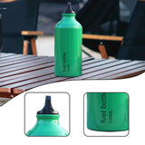Maxbell Fuel Bottle Leakproof 530ml Aluminum Fuel Storage for Outdoor