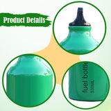 Maxbell Fuel Bottle Leakproof 530ml Aluminum Fuel Storage for Outdoor