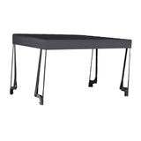 Maxbell Awning Canopy Portable Wagon Sun Shade Cover for 8inch Camping Carts Camping black