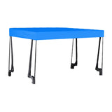 Maxbell Awning Canopy Portable Wagon Sun Shade Cover for 8inch Camping Carts Camping blue