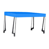Maxbell Awning Canopy Portable Wagon Sun Shade Cover for 8inch Camping Carts Camping blue