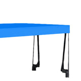 Maxbell Awning Canopy Portable Wagon Sun Shade Cover for 8inch Camping Carts Camping blue