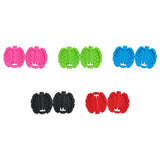 Maxbell 2Pcs Kids Bike Pedals Boys Girls Upgraded Parts Toddler Tricycle Foot Pedals Pink