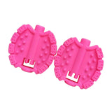 Maxbell 2Pcs Kids Bike Pedals Boys Girls Upgraded Parts Toddler Tricycle Foot Pedals Pink