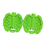 Maxbell 2Pcs Kids Bike Pedals Boys Girls Upgraded Parts Toddler Tricycle Foot Pedals Green