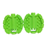 Maxbell 2Pcs Kids Bike Pedals Boys Girls Upgraded Parts Toddler Tricycle Foot Pedals Green