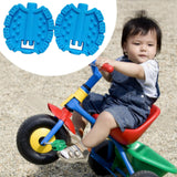 Maxbell 2Pcs Kids Bike Pedals Boys Girls Upgraded Parts Toddler Tricycle Foot Pedals Blue