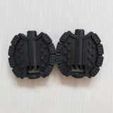Maxbell 2Pcs Kids Bike Pedals Boys Girls Upgraded Parts Toddler Tricycle Foot Pedals Black