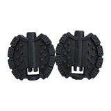 Maxbell 2Pcs Kids Bike Pedals Boys Girls Upgraded Parts Toddler Tricycle Foot Pedals Black