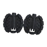 Maxbell 2Pcs Kids Bike Pedals Boys Girls Upgraded Parts Toddler Tricycle Foot Pedals Black