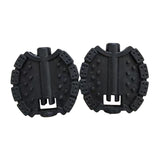 Maxbell 2Pcs Kids Bike Pedals Boys Girls Upgraded Parts Toddler Tricycle Foot Pedals Black