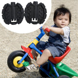 Maxbell 2Pcs Kids Bike Pedals Boys Girls Upgraded Parts Toddler Tricycle Foot Pedals Black