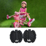 Maxbell 2Pcs Kids Bike Pedals Boys Girls Upgraded Parts Toddler Tricycle Foot Pedals Black