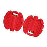 Maxbell 2Pcs Kids Bike Pedals Boys Girls Upgraded Parts Toddler Tricycle Foot Pedals Red
