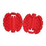 Maxbell 2Pcs Kids Bike Pedals Boys Girls Upgraded Parts Toddler Tricycle Foot Pedals Red