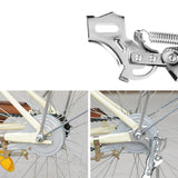 Maxbell Bike Drop Stand Bicycle Rear Kickstand for Mountain Bikes Road Bikes Cycling for 20 inch
