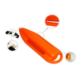 Maxbell Rescue Buoy with Adjustable Waist Belt for Swim Training Snorkeling Drifting