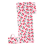 Maxbell Beach Chair Cover Soft Practical Lounge Chair Cover for Travel Summer Garden pink