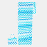 Maxbell Beach Chair Cover Soft Practical Lounge Chair Cover for Travel Summer Garden blue