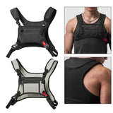 Maxbell Chest Rig Bag Holder Streetwear Utility Front Pack for Cycling Picnic Hiking black