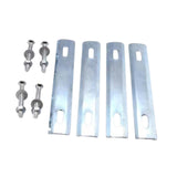 Maxbell Rear Seat Basket Fixing Gasket with Mount Screws Cycling Rack Attachment Kit