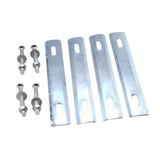 Maxbell Rear Seat Basket Fixing Gasket with Mount Screws Cycling Rack Attachment Kit