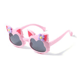 Maxbell Girls Sunglasses Portable Sun Protection Glasses for Outdoor Travelling Pool