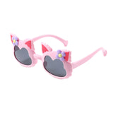 Maxbell Girls Sunglasses Portable Sun Protection Glasses for Outdoor Travelling Pool