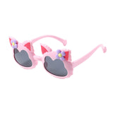 Maxbell Girls Sunglasses Portable Sun Protection Glasses for Outdoor Travelling Pool