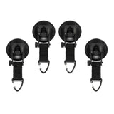 Maxbell 4x Shower Hooks Suction Tie Down Suction Cup for SUV Outdoor Activities Boat