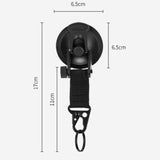 Maxbell 4Pcs Vacuum Suction Cup Hooks Supplies for  Car Camping Outdoor Activities