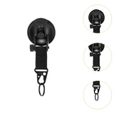 Maxbell 4Pcs Vacuum Suction Cup Hooks Supplies for  Car Camping Outdoor Activities