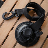 Maxbell Adjustable RV Door Retainer Strap Accessory Lightweight Silicone Suction Cup Black