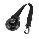 Maxbell Adjustable RV Door Retainer Strap Accessory Lightweight Silicone Suction Cup Black