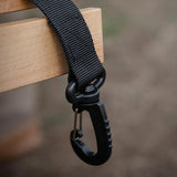 Maxbell Adjustable RV Door Retainer Strap Accessory Lightweight Silicone Suction Cup Black