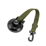 Maxbell Adjustable RV Door Retainer Strap Accessory Lightweight Silicone Suction Cup Green