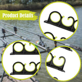 Maxbell Fishing Rod Holder for Garage Equipment Horizontal Soft Fishing Pole Holders