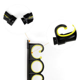 Maxbell Fishing Rod Holder for Garage Equipment Horizontal Soft Fishing Pole Holders