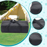 Maxbell Camping Storage Bag with Handles Multipurpose Sturdy Zipper Closure Tent Bag 59cmx19cmx19cm