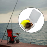 Maxbell 4Pcs Fly Fishing Lures Angler Fly Fishing Hooks for Bass Accessories Outdoor