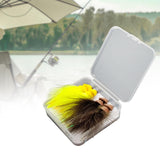 Maxbell 4Pcs Fly Fishing Lures Angler Fly Fishing Hooks for Bass Accessories Outdoor